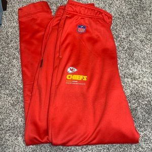 Nike Kansas City Chiefs fleece lined jogger pants